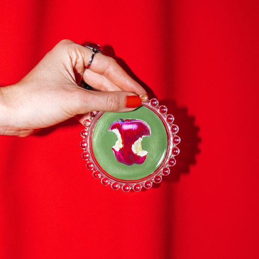 Apple Core Trinket Dish