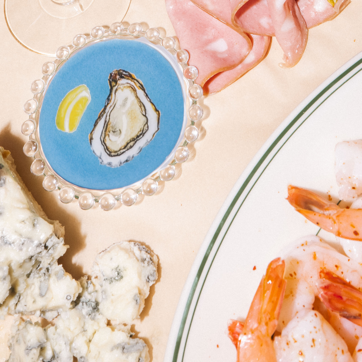 Oyster & Lemon Trinket Dish