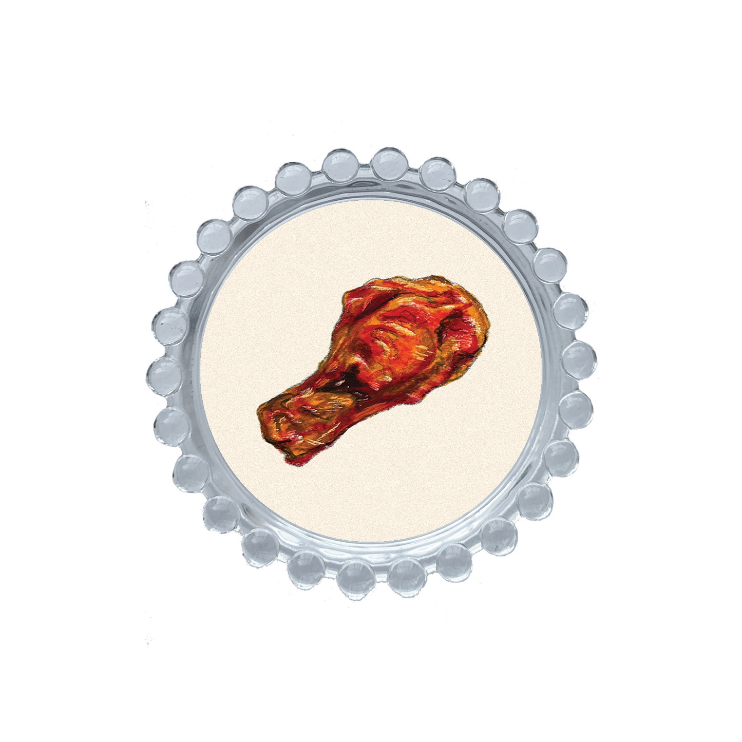 Buffalo Wings Trinket Dish