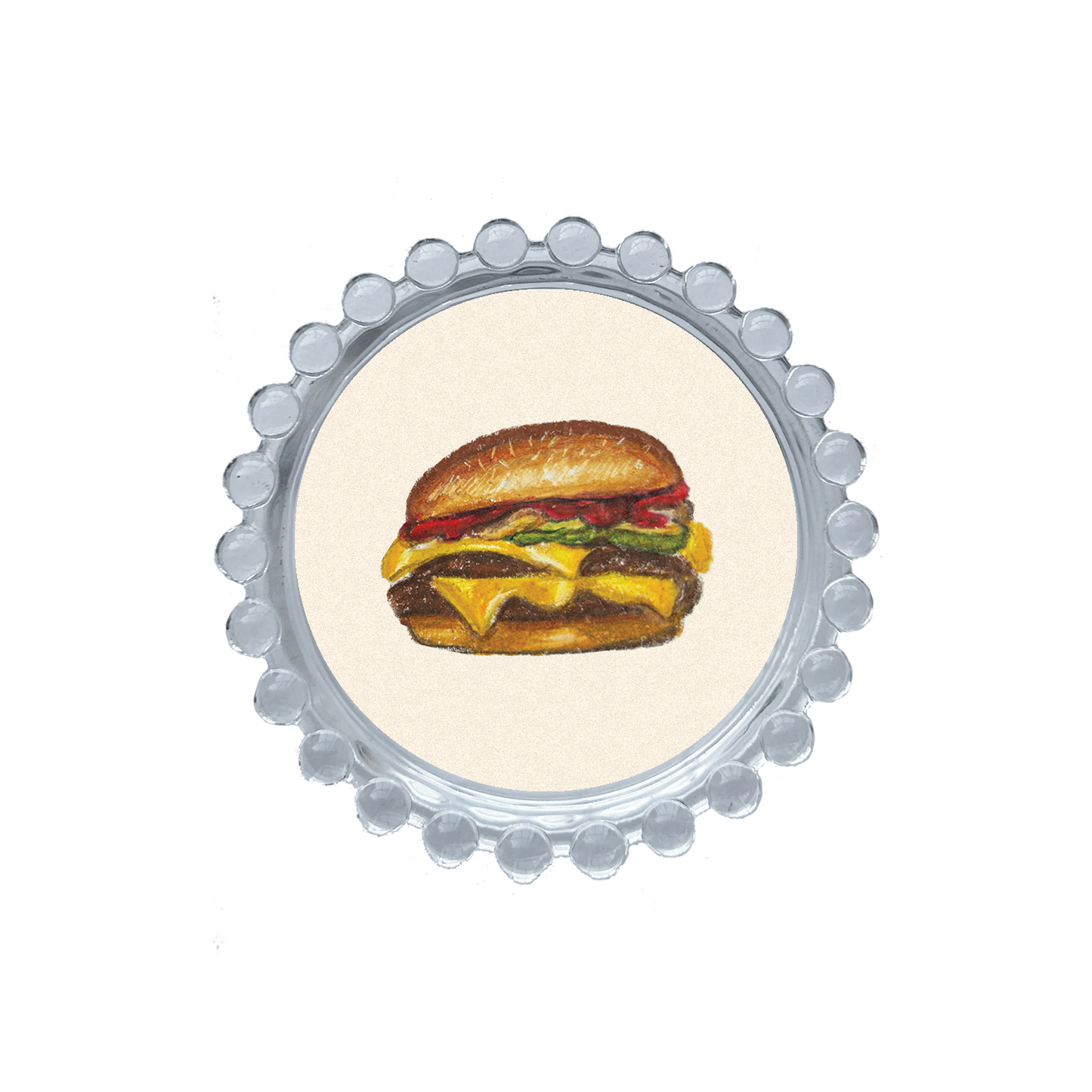 Cheeseburger Trinket Dish
