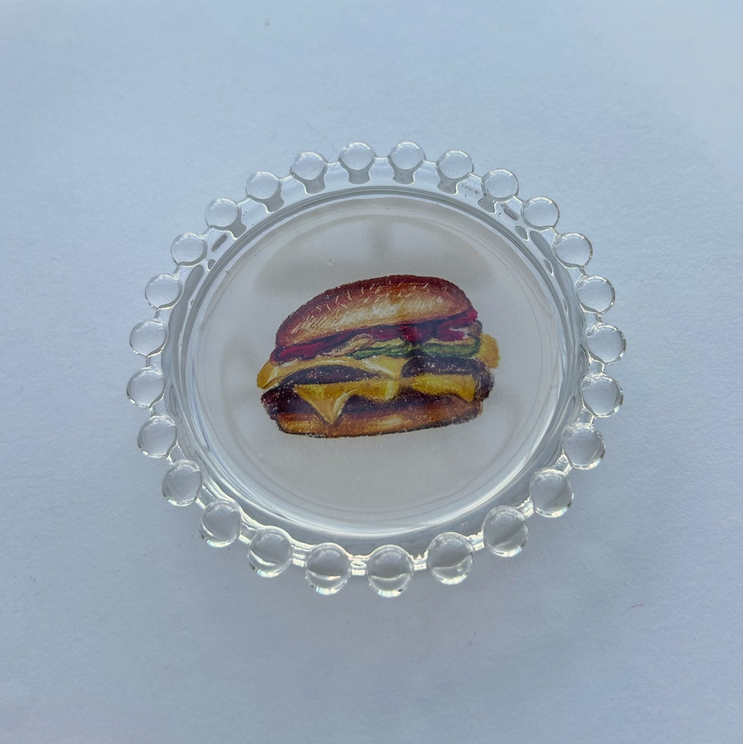 Cheeseburger Trinket Dish