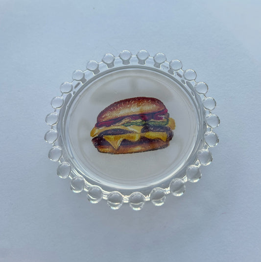 Cheeseburger Trinket Dish