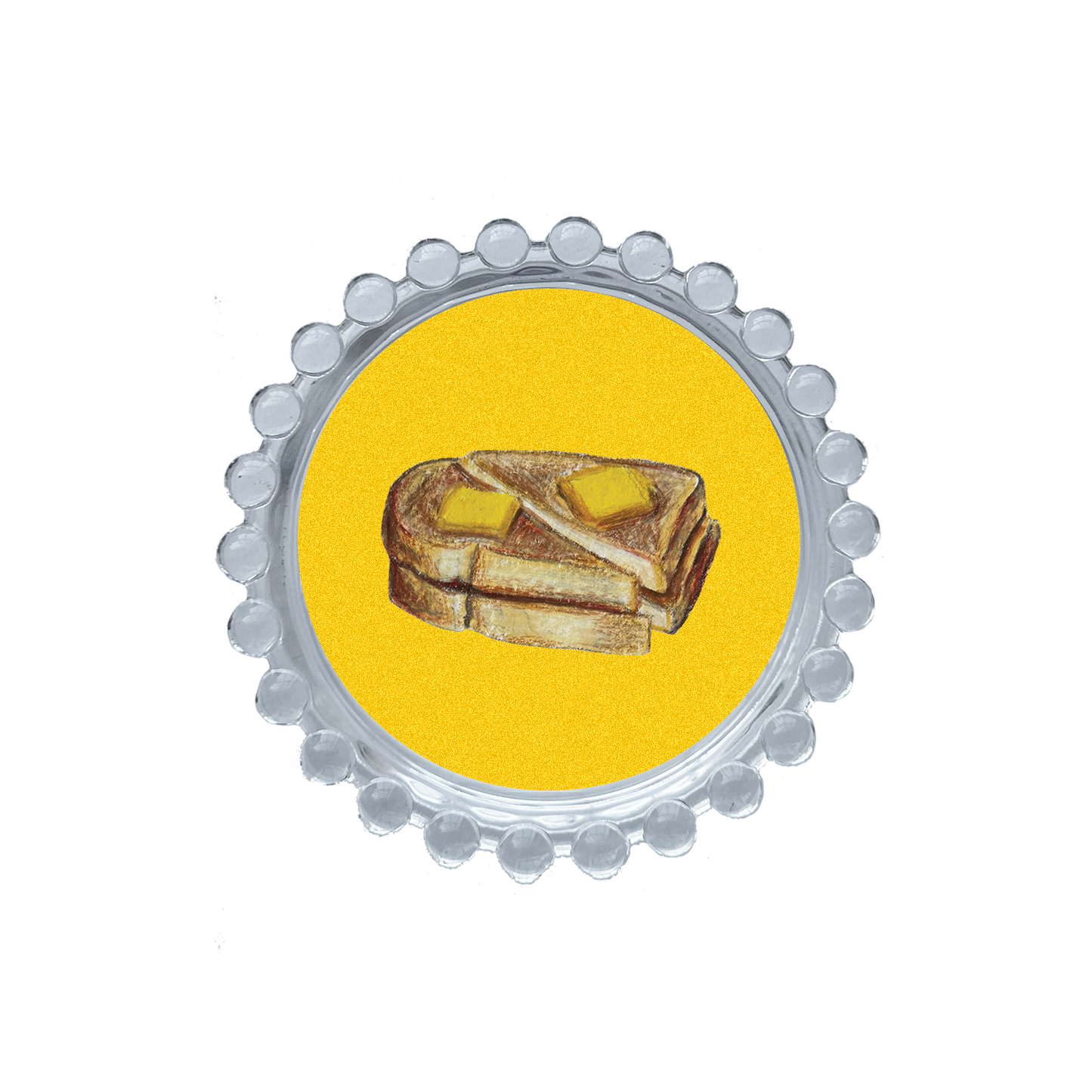 Buttered Toast Trinket Dish