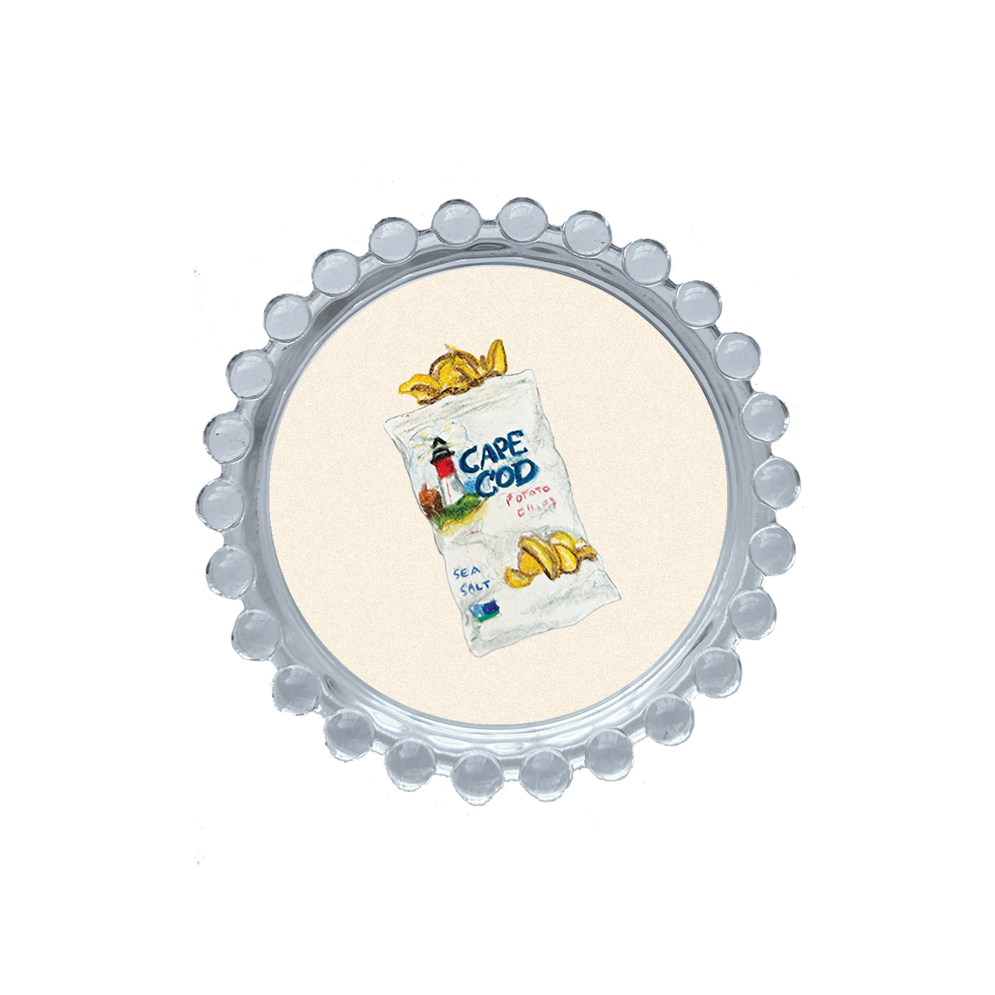 Potato Chips Trinket Dish