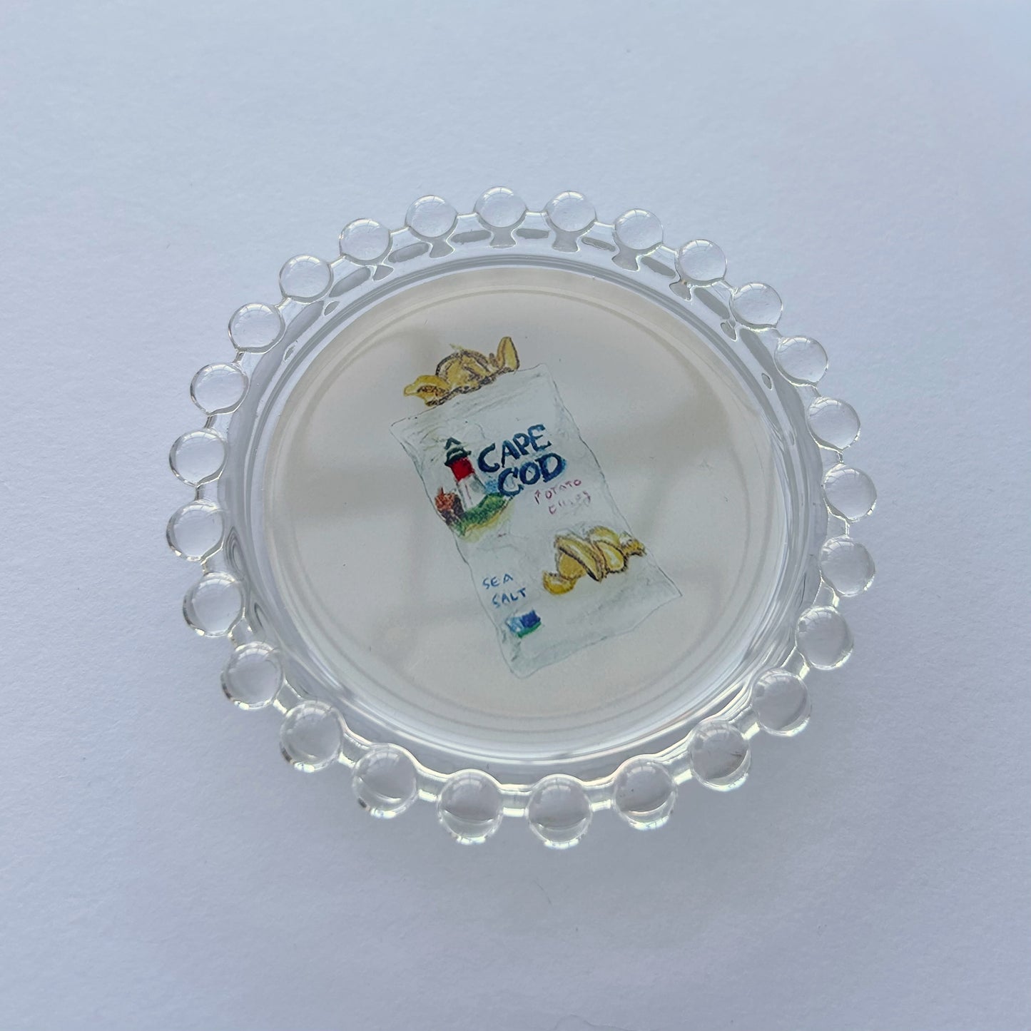 Potato Chips Trinket Dish