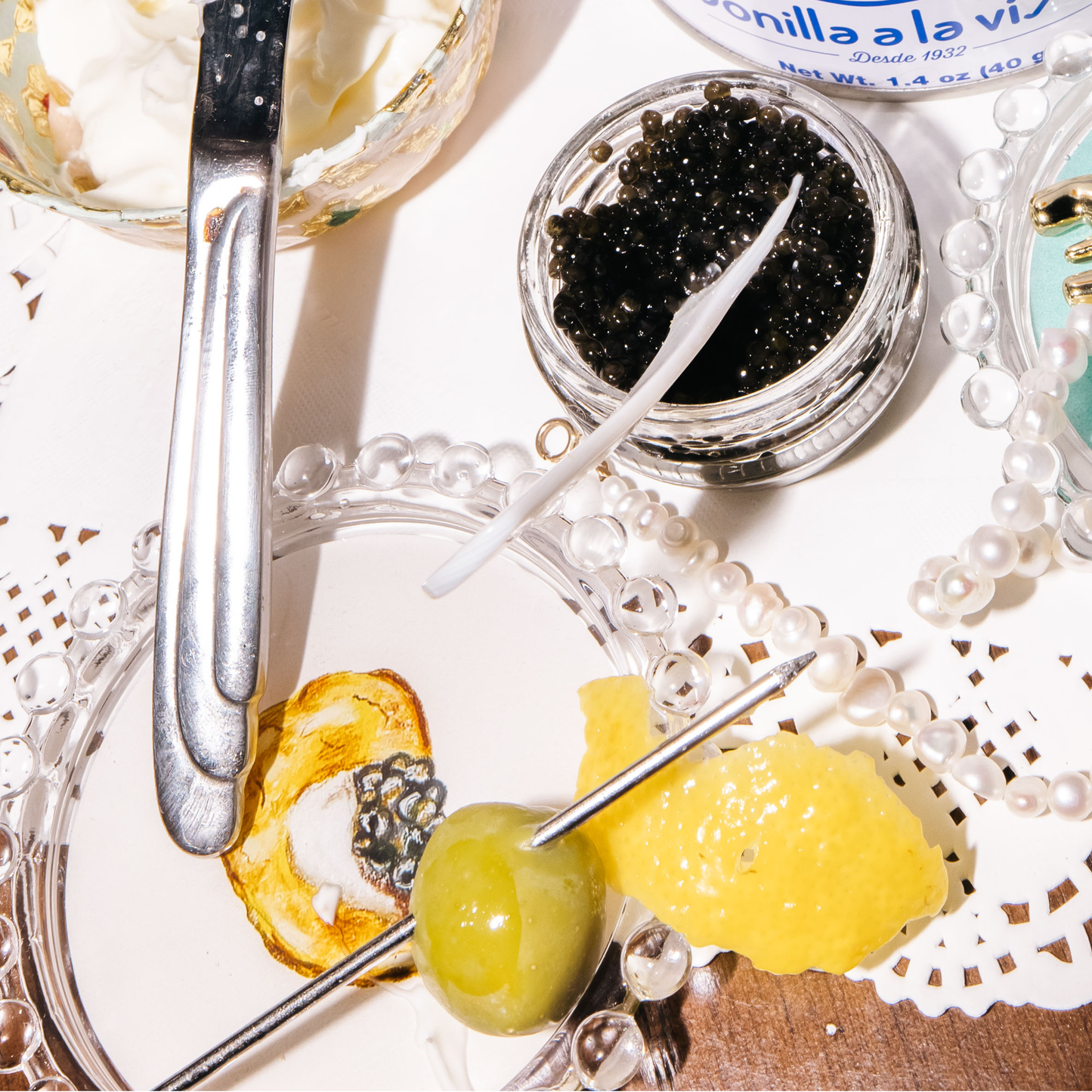 Caviar & Potato Chip Trinket Dish