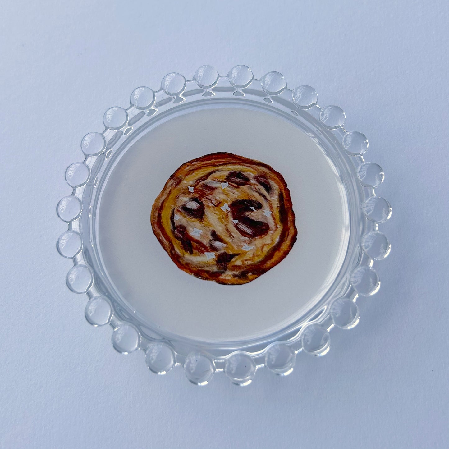 Chocolate Chip Cookie Trinket Dish
