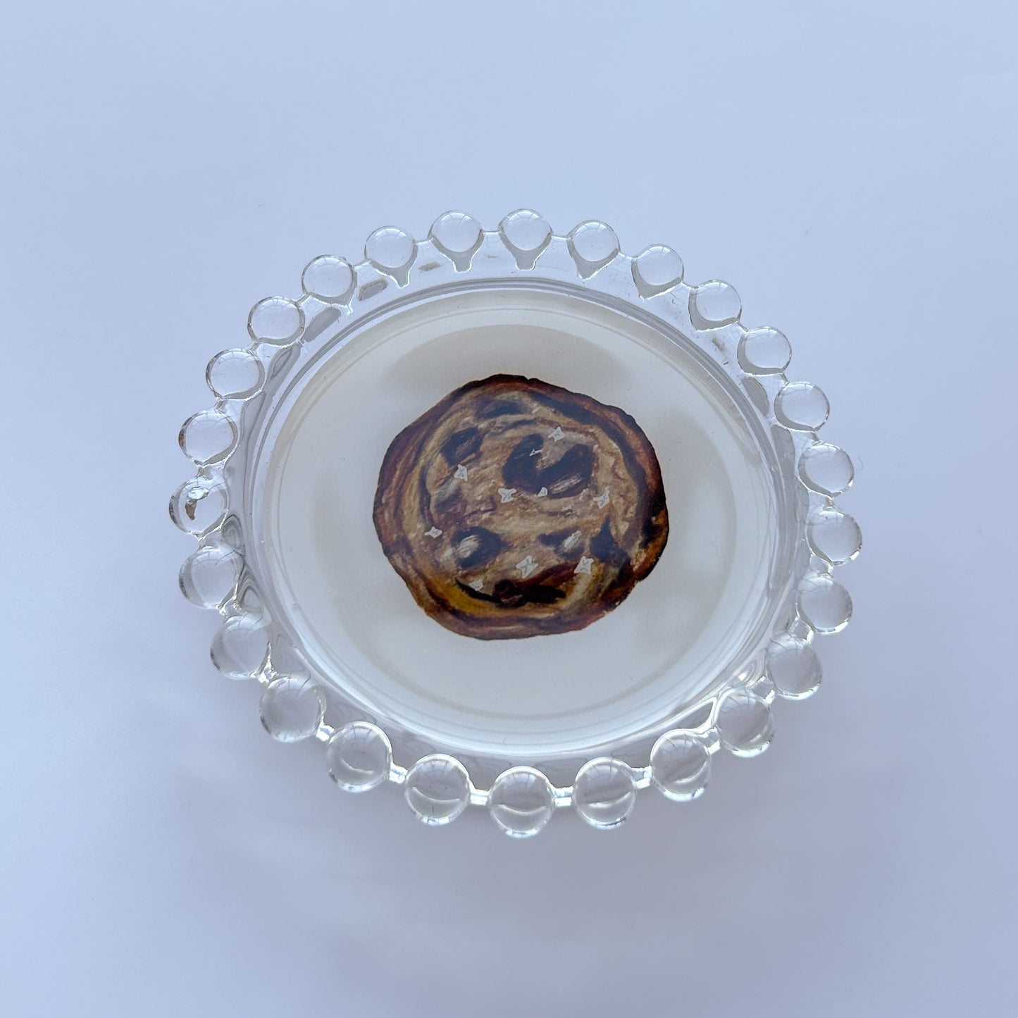 Chocolate Chip Cookie Trinket Dish