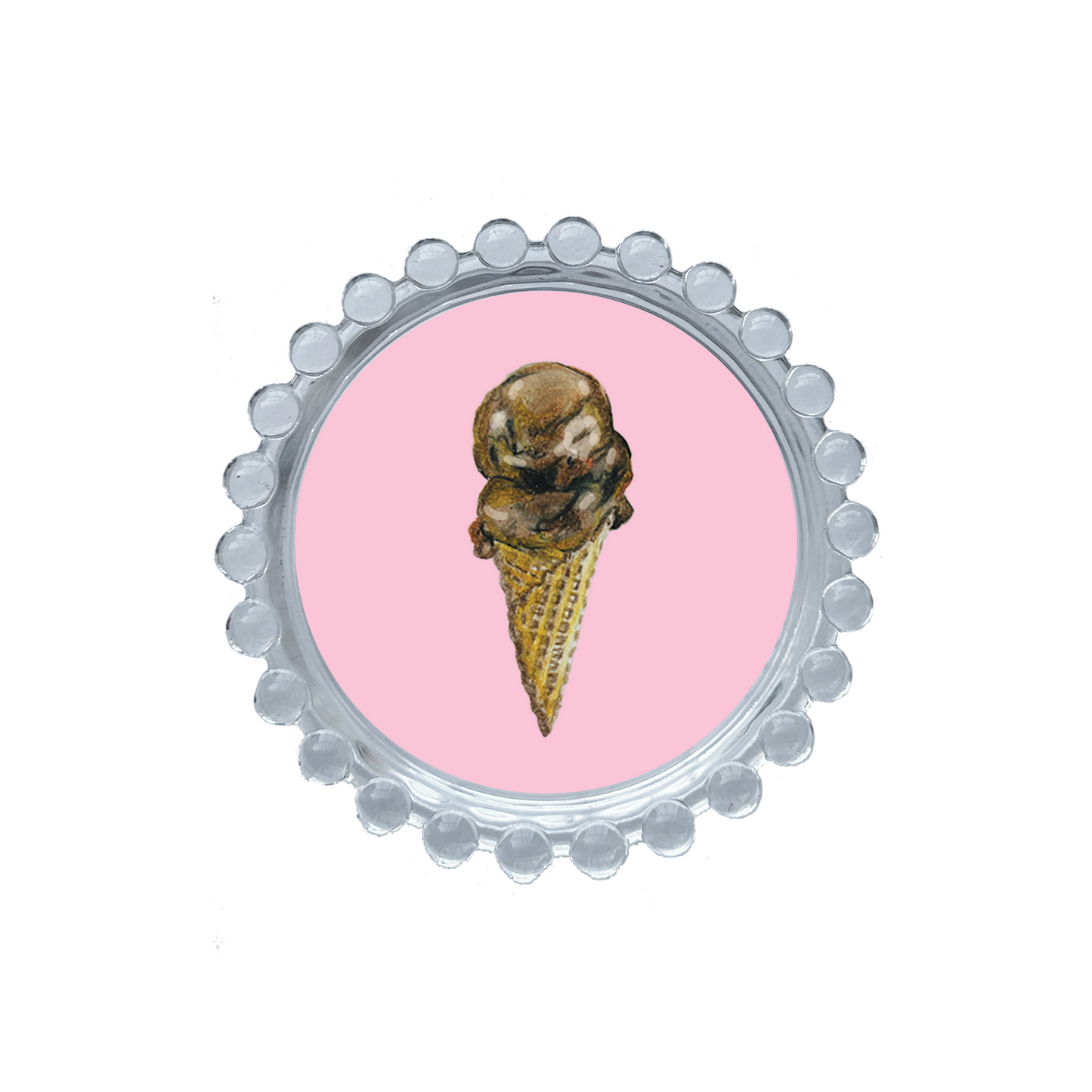 Chocolate Ice Cream Trinket Dish