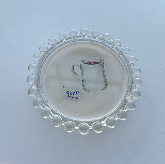 Coffee & Sugar Trinket Dish