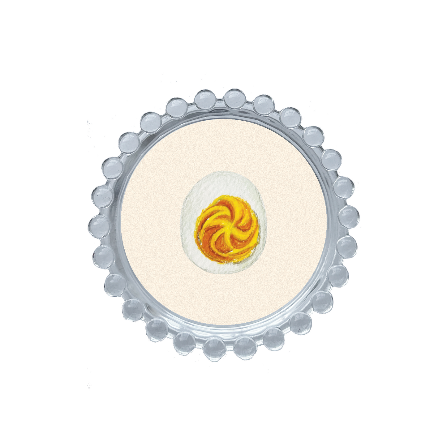 Deviled Eggs Trinket Dish