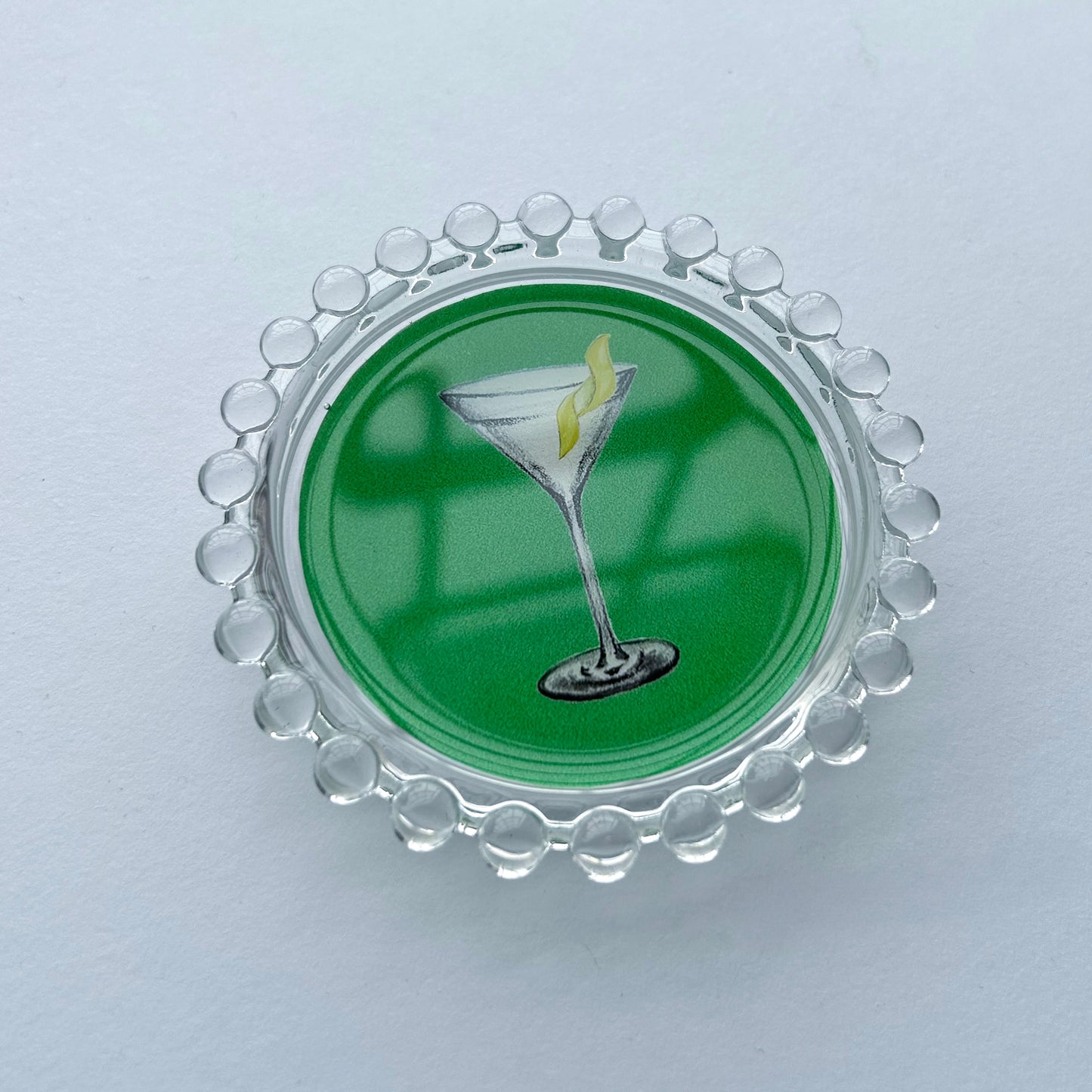 Martini with a Twist Trinket Dish