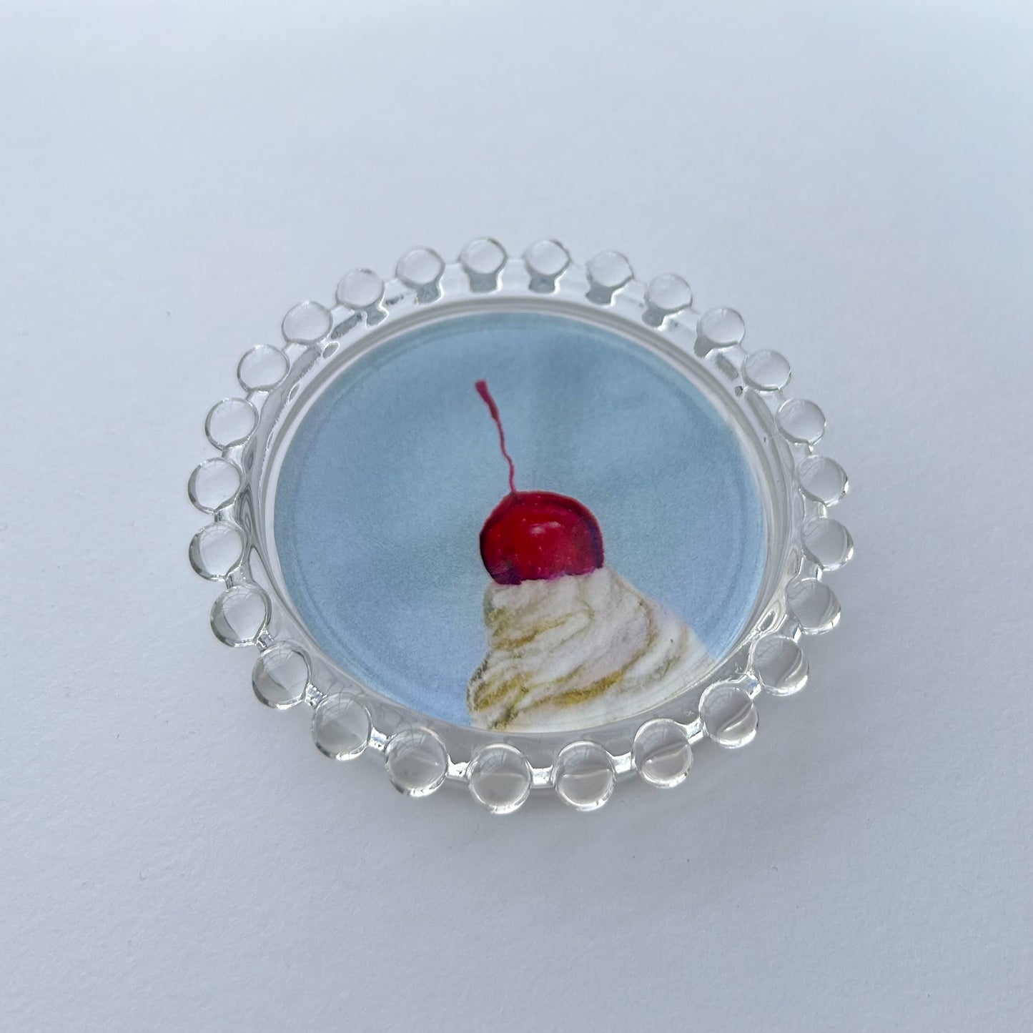 Whipped Cream Trinket Dish