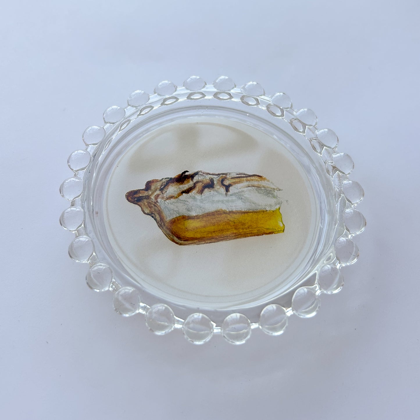 Lemon Meringue Pie Trinket Dish