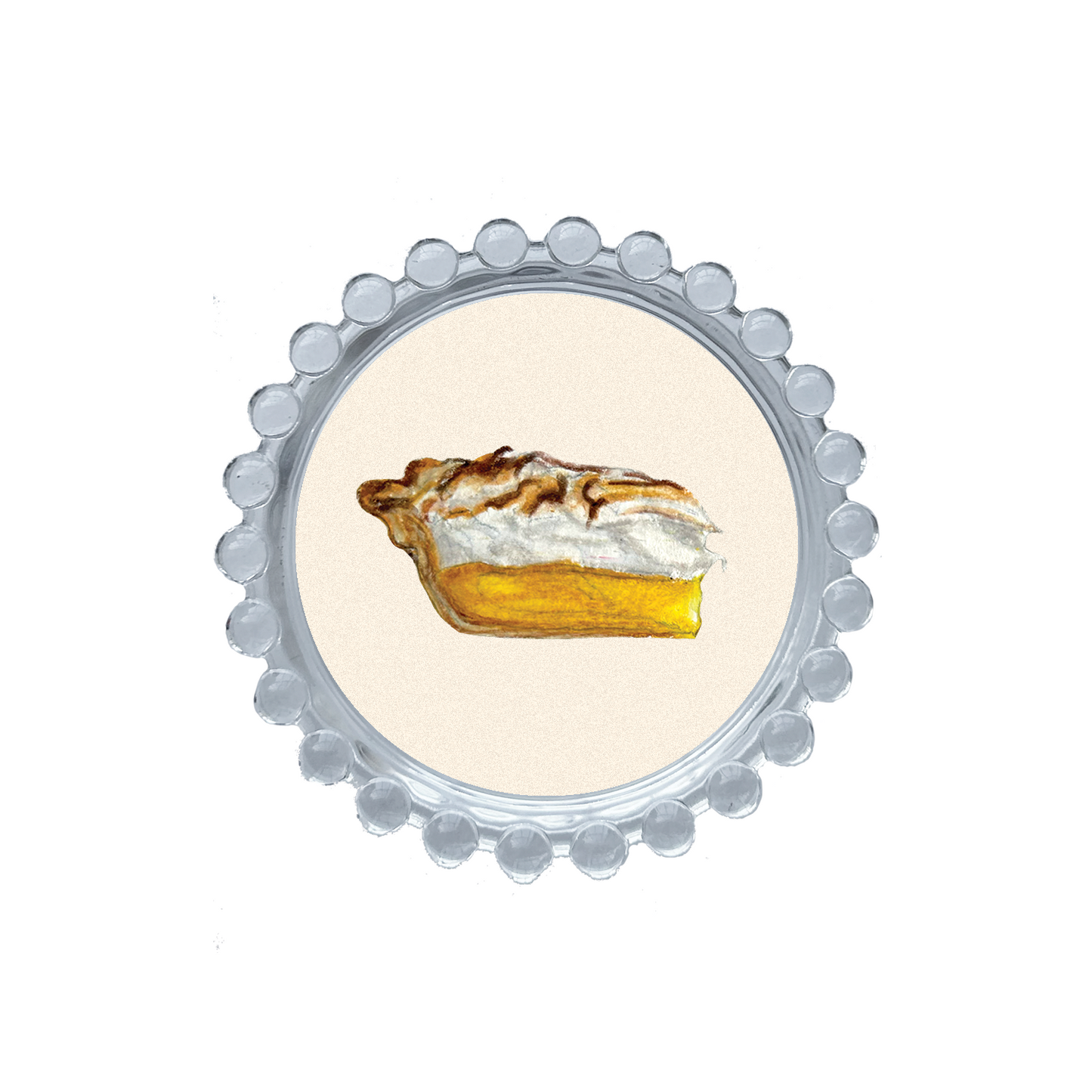 Lemon Meringue Pie Trinket Dish
