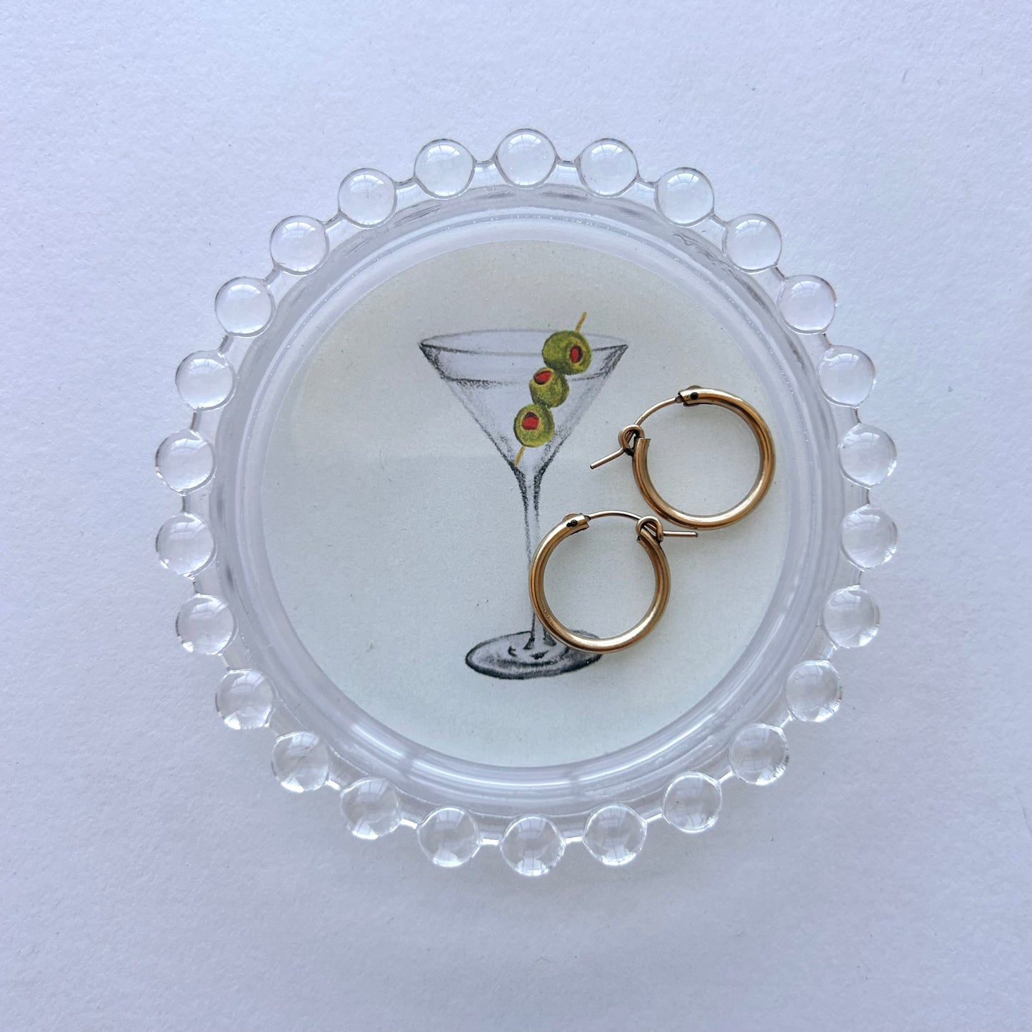 Dirty Martini Trinket Dish
