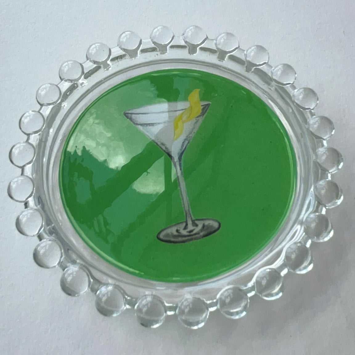Martini with a Twist Trinket Dish