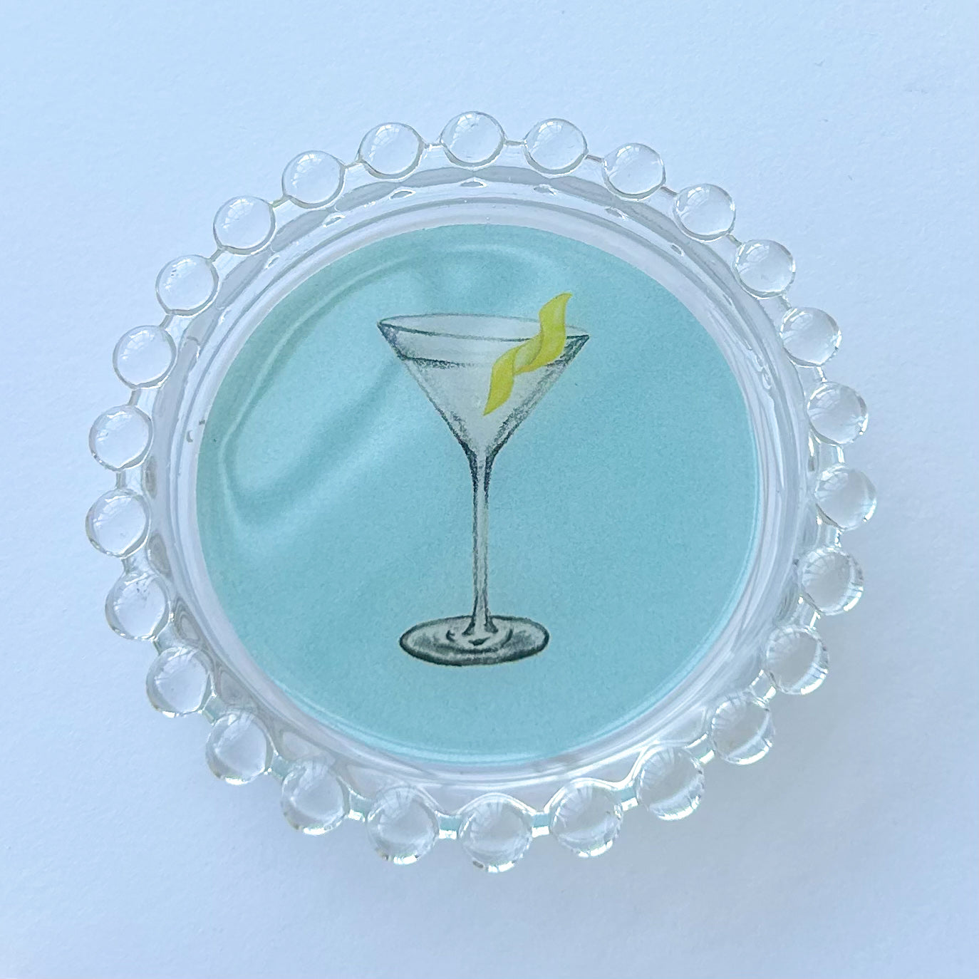 Martini with a Twist Trinket Dish
