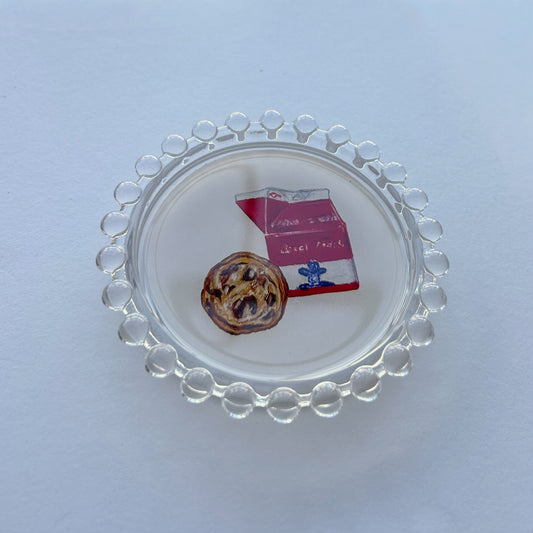 Milk & Cookies Trinket Dish