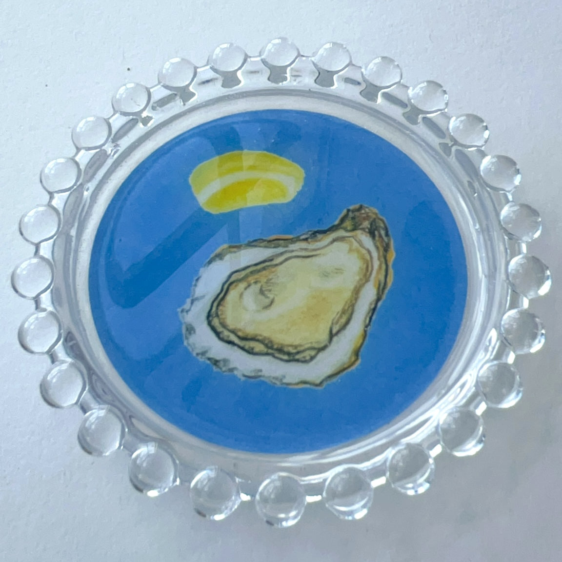 Oyster & Lemon Trinket Dish