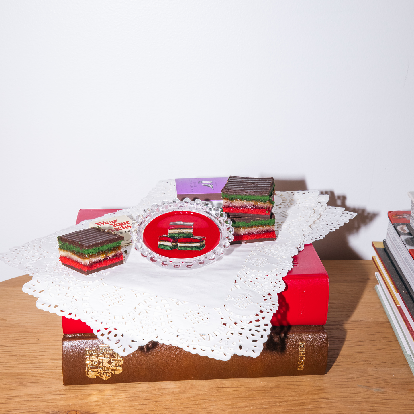 Rainbow Cookie Trinket Dish