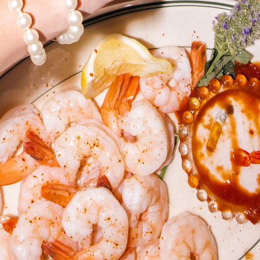 Shrimp Tail & Cigarette Trinket Dish