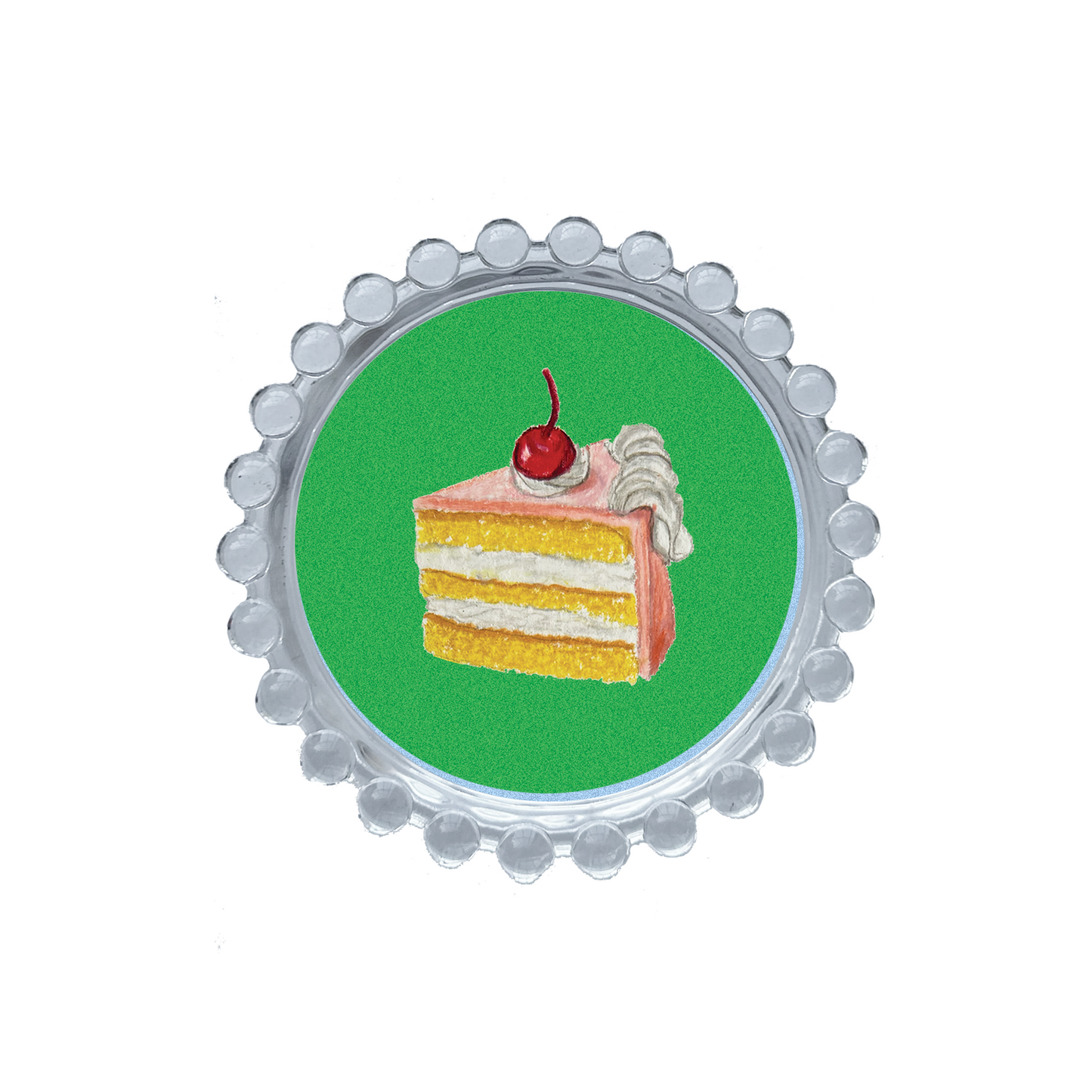 Yellow Cake Trinket Dish