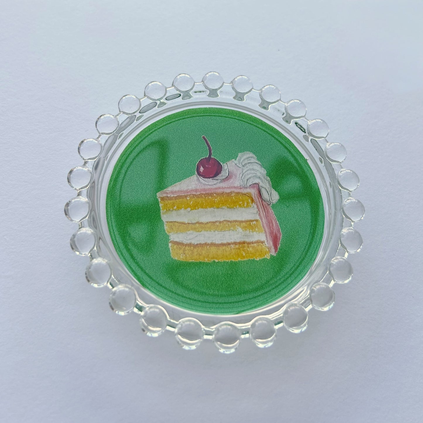 Yellow Cake Trinket Dish