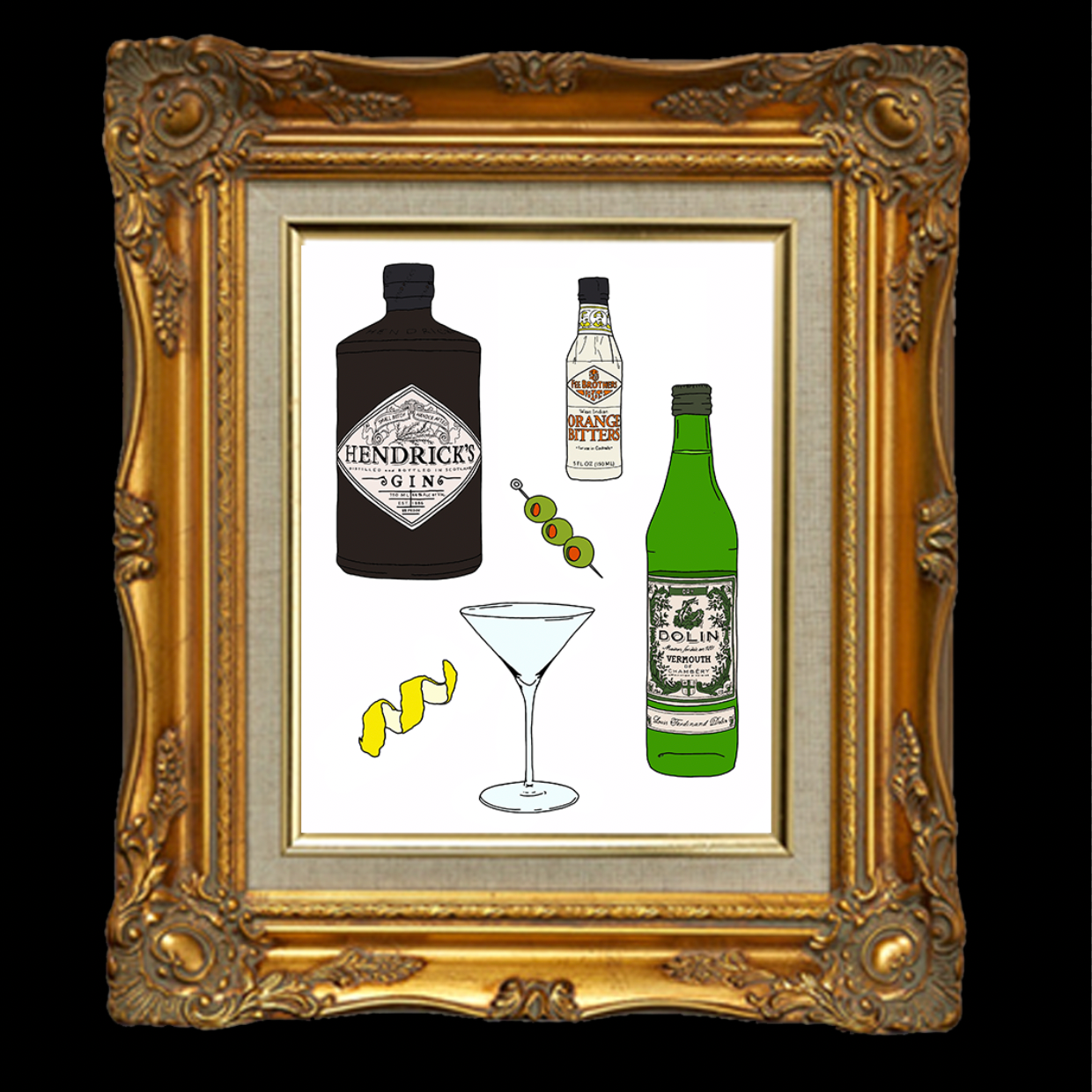 Martini Print