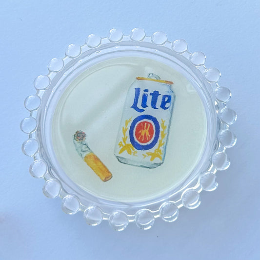 Beer & Cigarette Trinket Dish