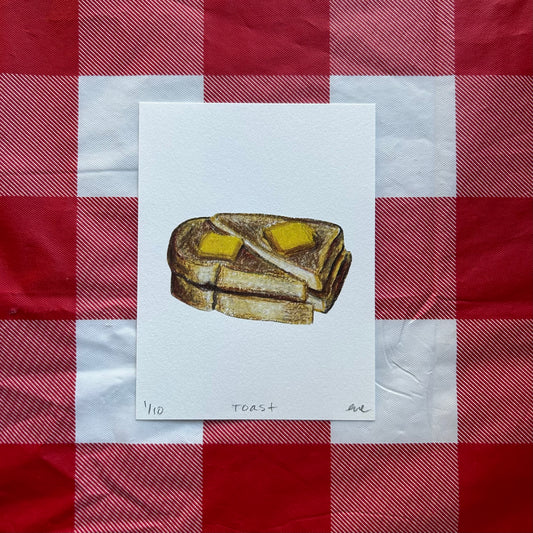 Buttered Toast Print