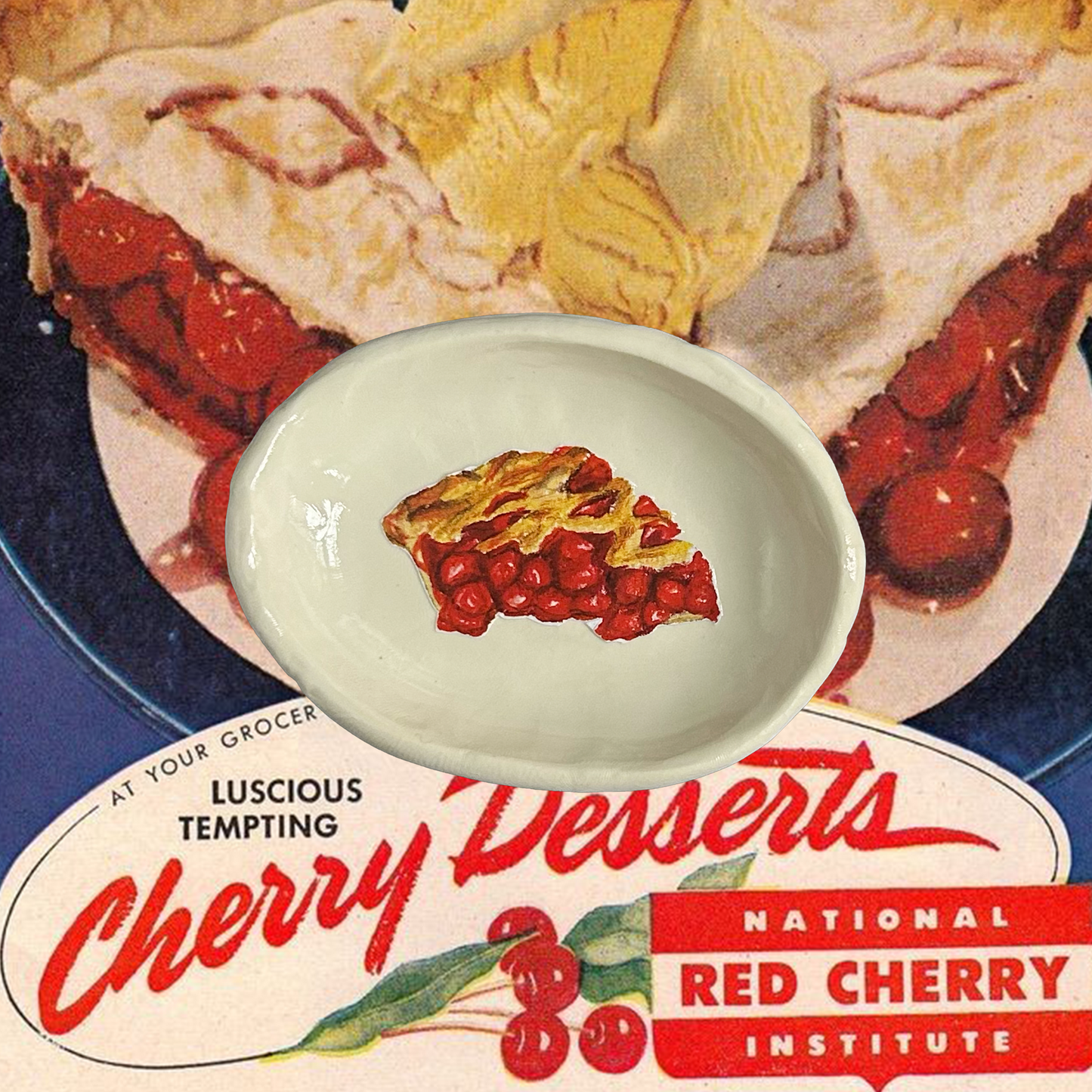 Cherry Pie Dish