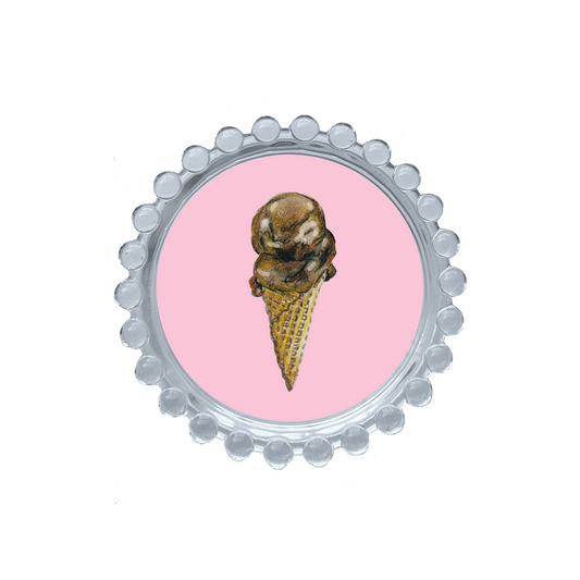 Chocolate Ice Cream Trinket Dish