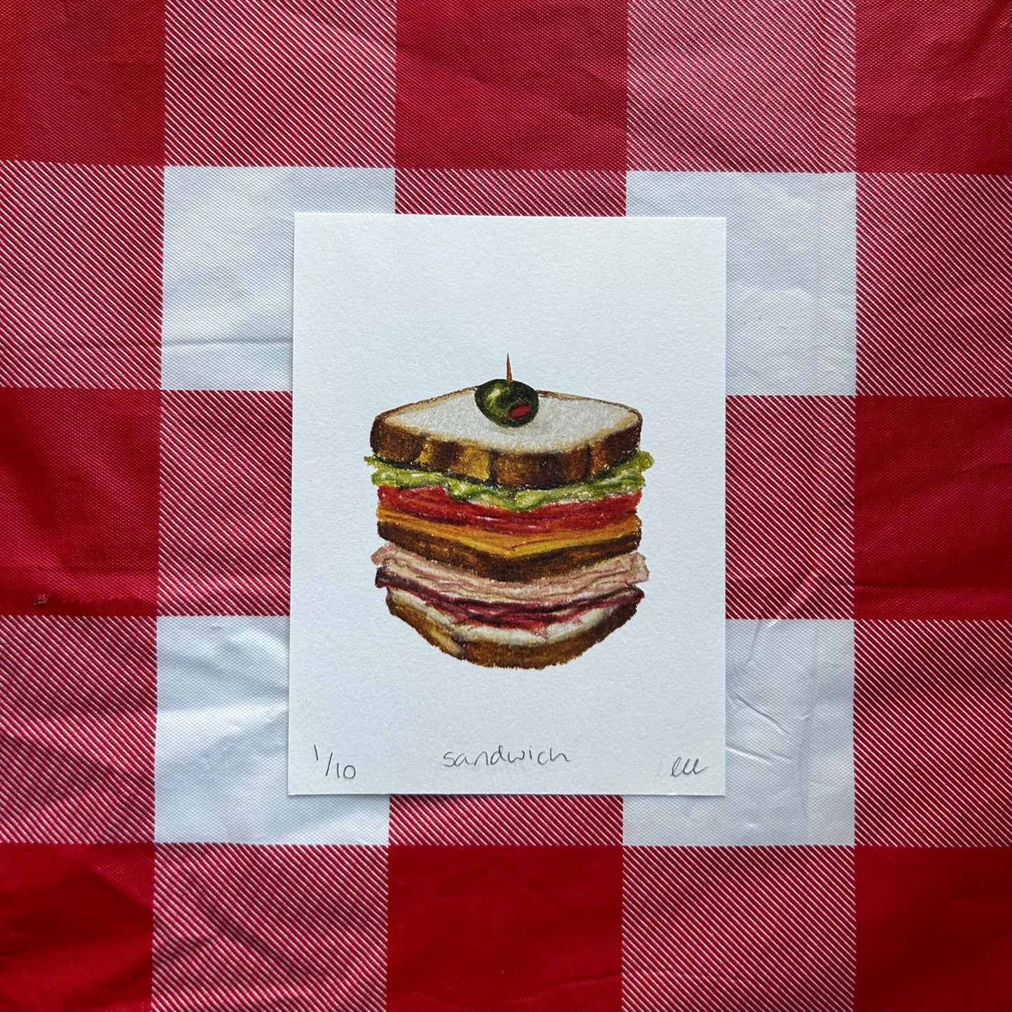 Club Sandwich Print