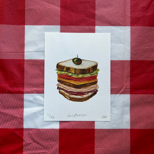 Club Sandwich Print