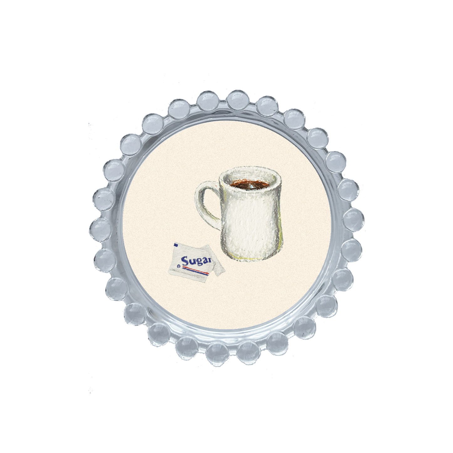Coffee & Sugar Trinket Dish