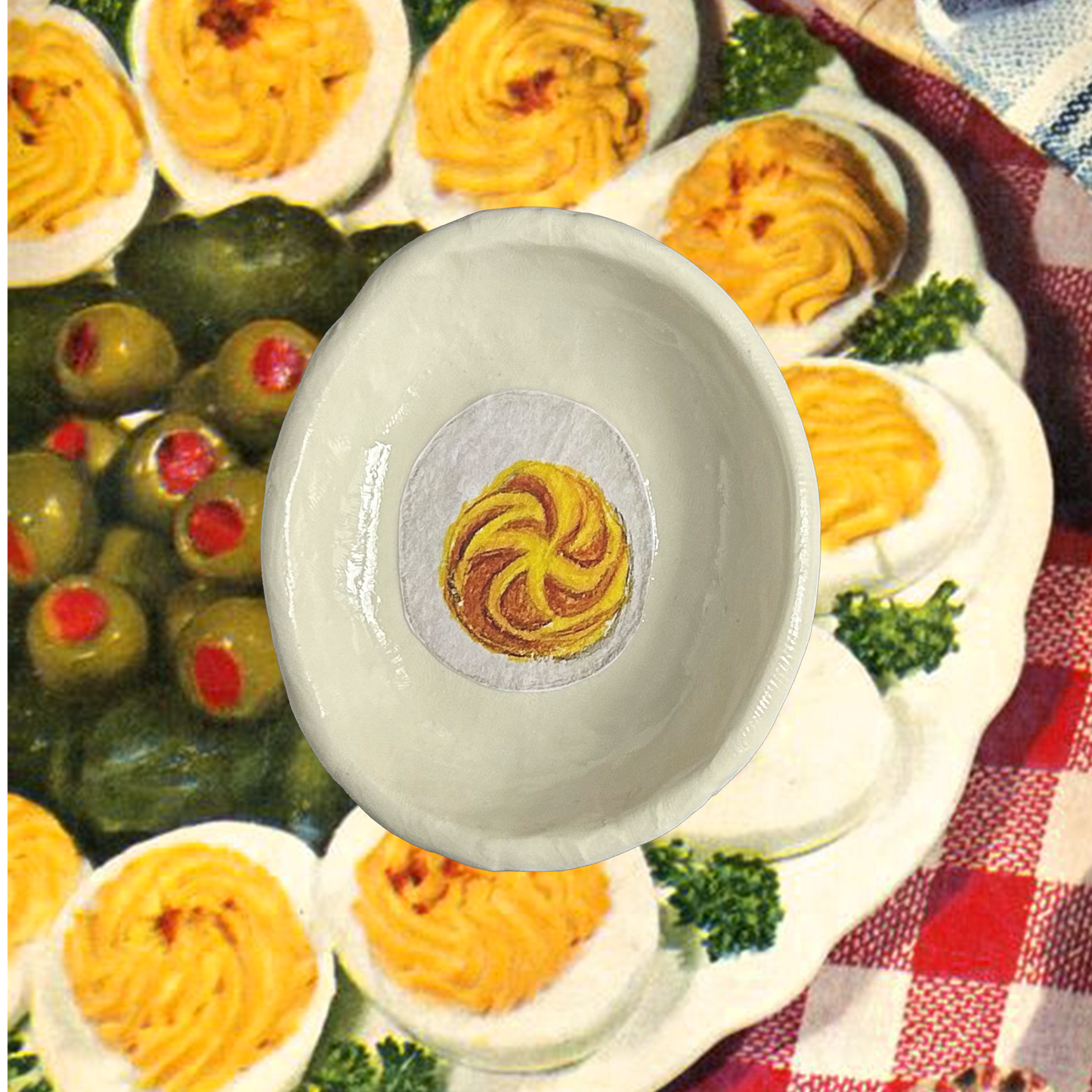 Deviled Egg Dish