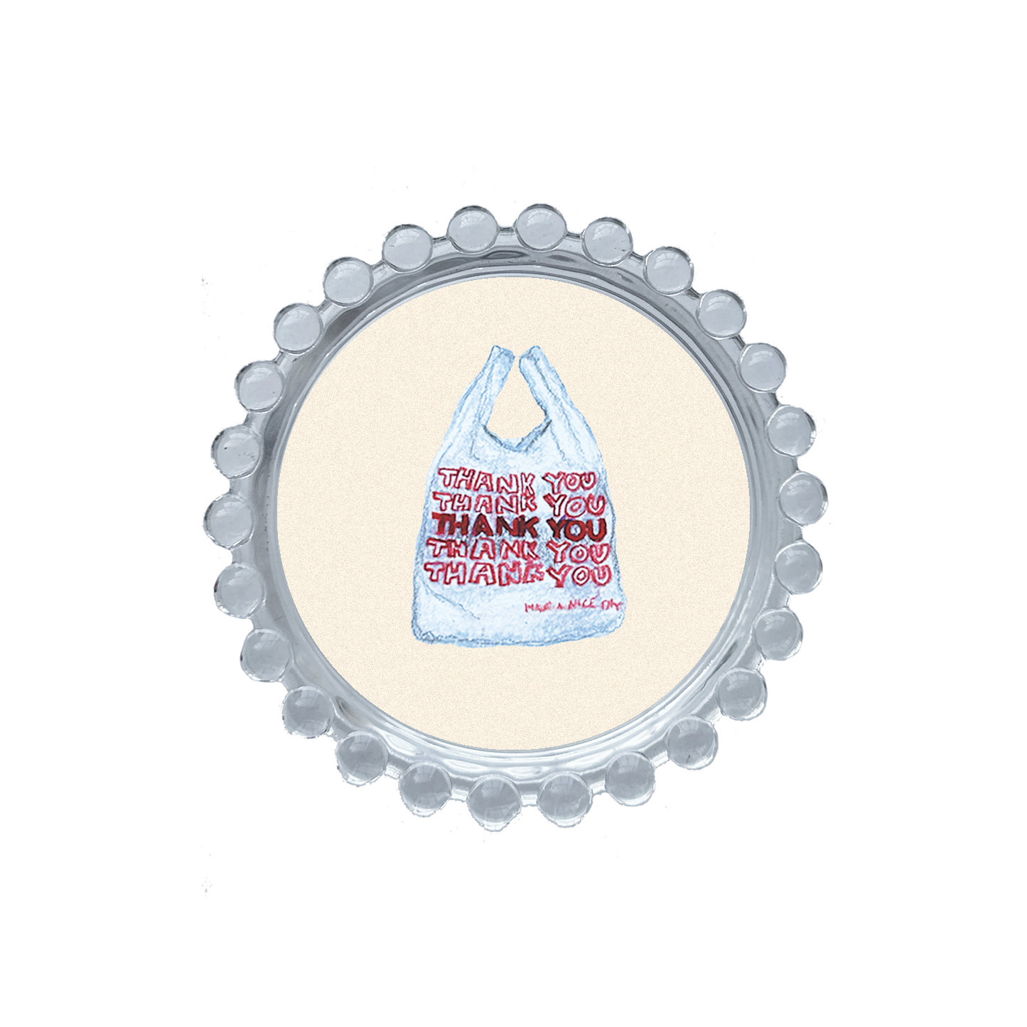 Grocery Bag Trinket Dish