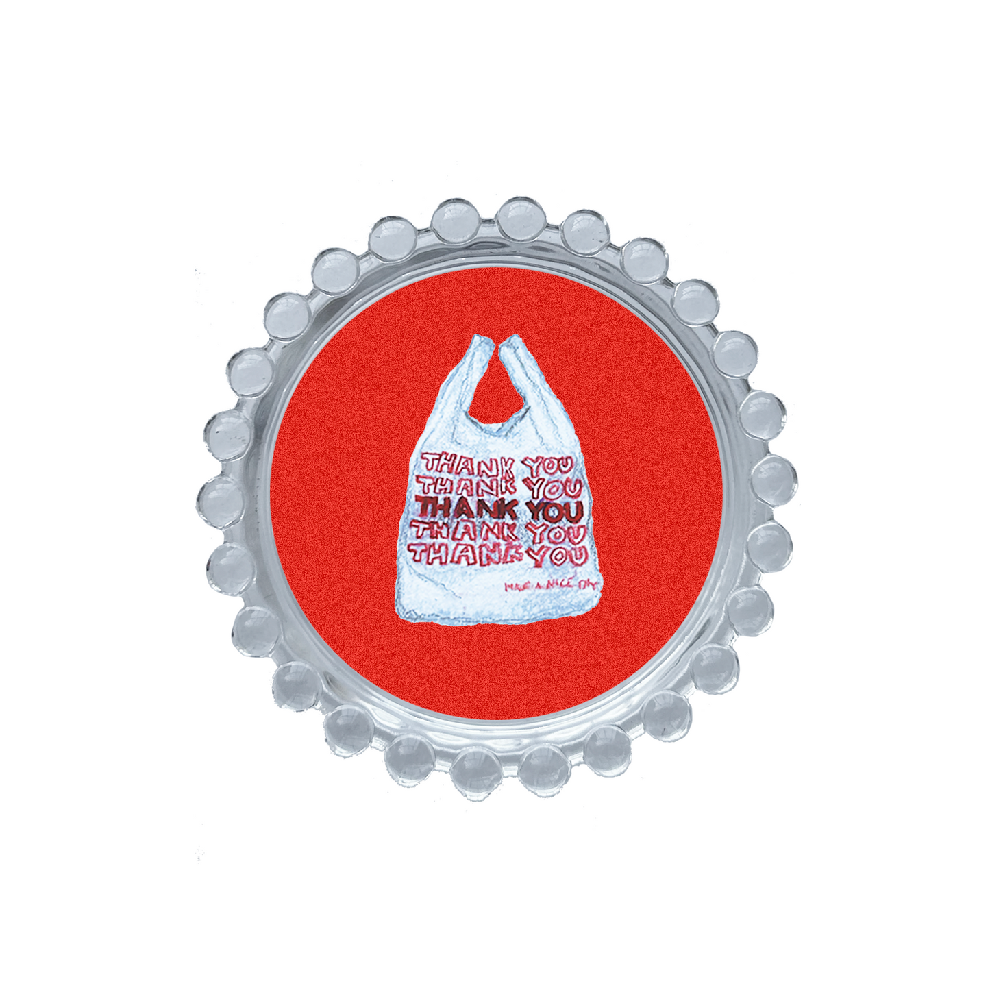 Grocery Bag Trinket Dish