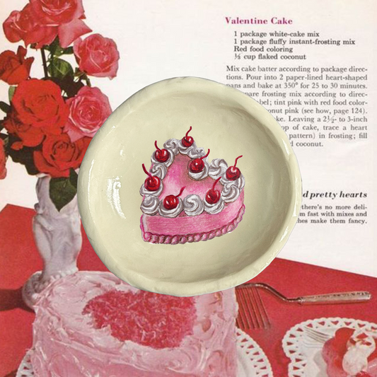 Heart Cake Dish