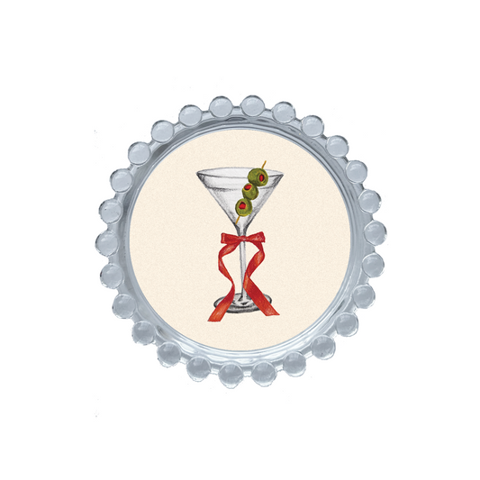 Holiday Martini Trinket Dish