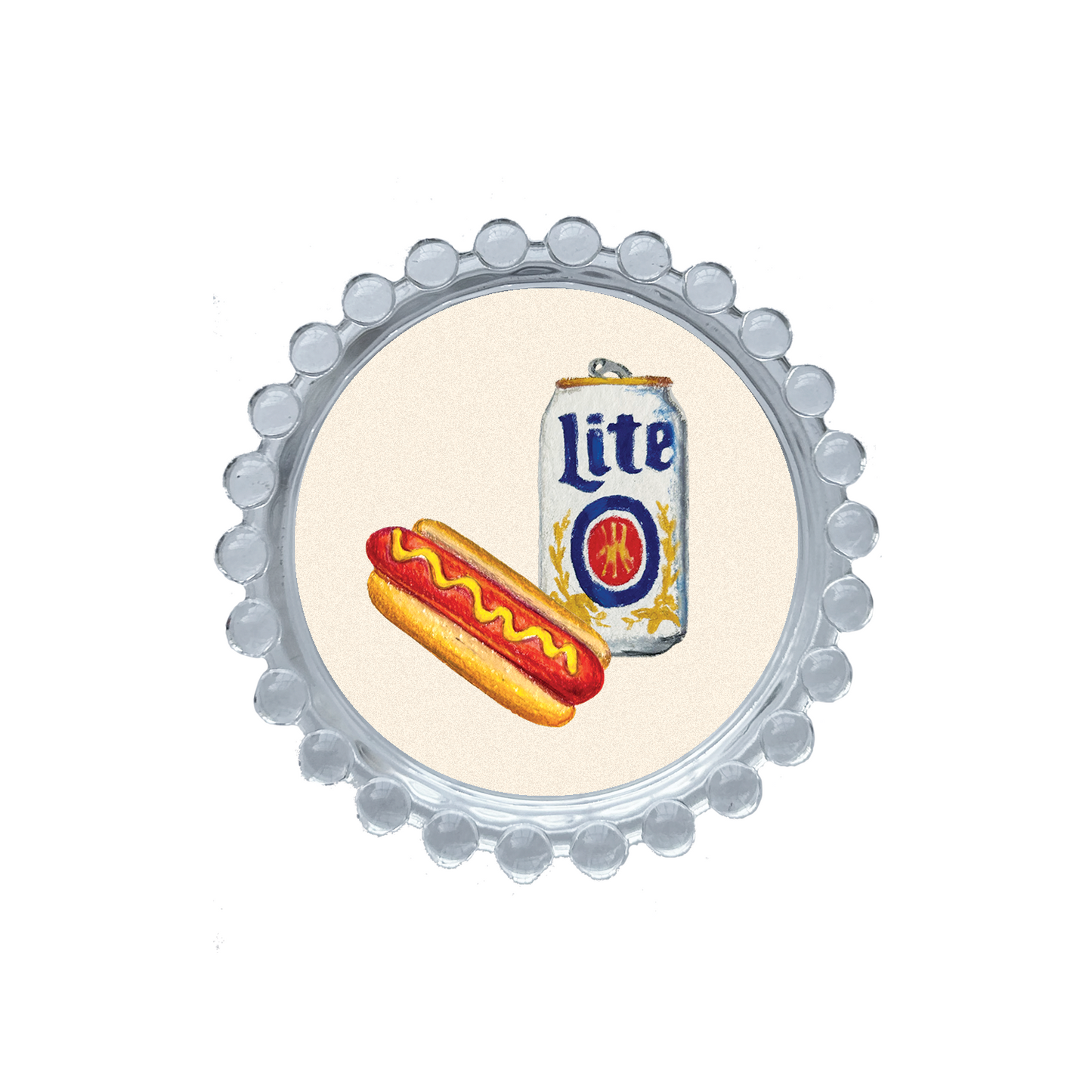 Hot Dog & Beer Trinket Dish
