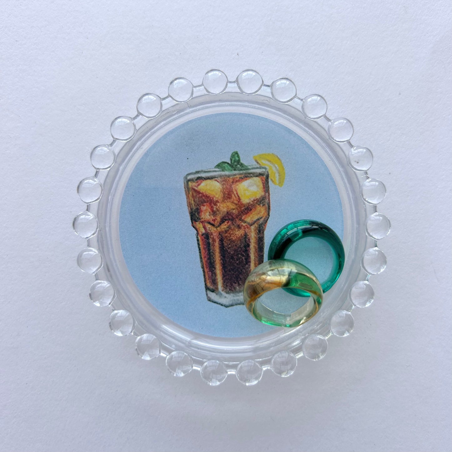 Iced Tea Trinket Dish