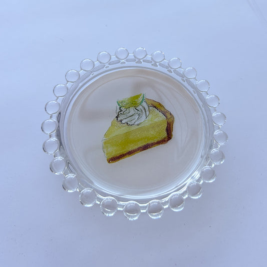 Key Lime Pie Trinket Dish