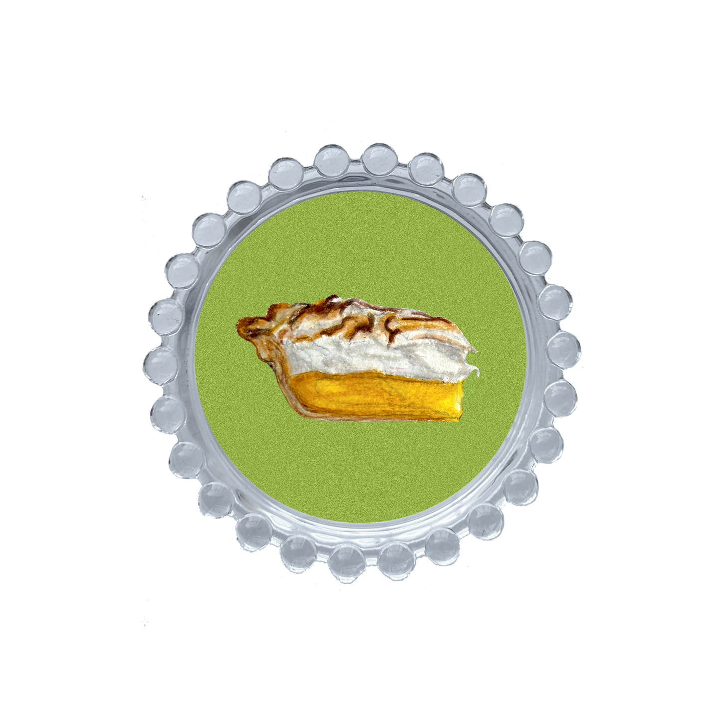 Lemon Meringue Pie Trinket Dish
