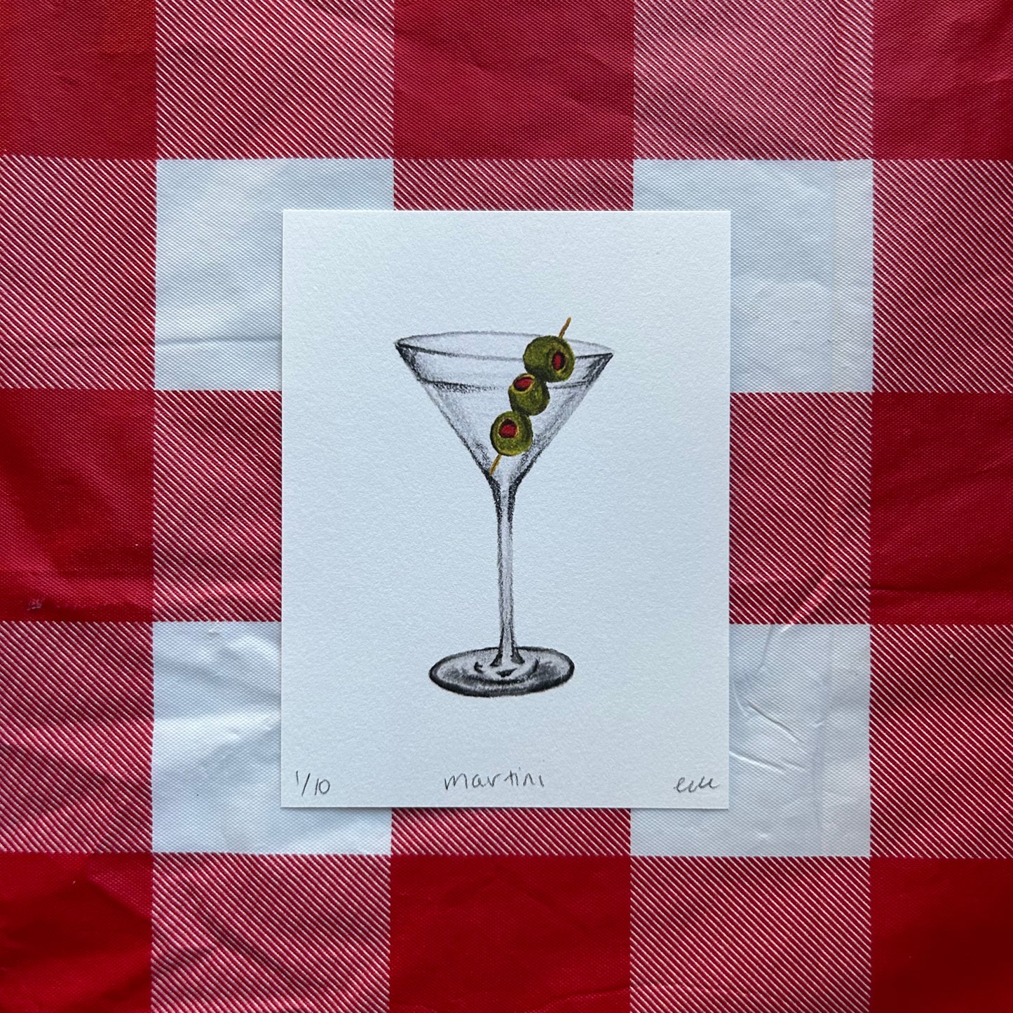 Martini Print