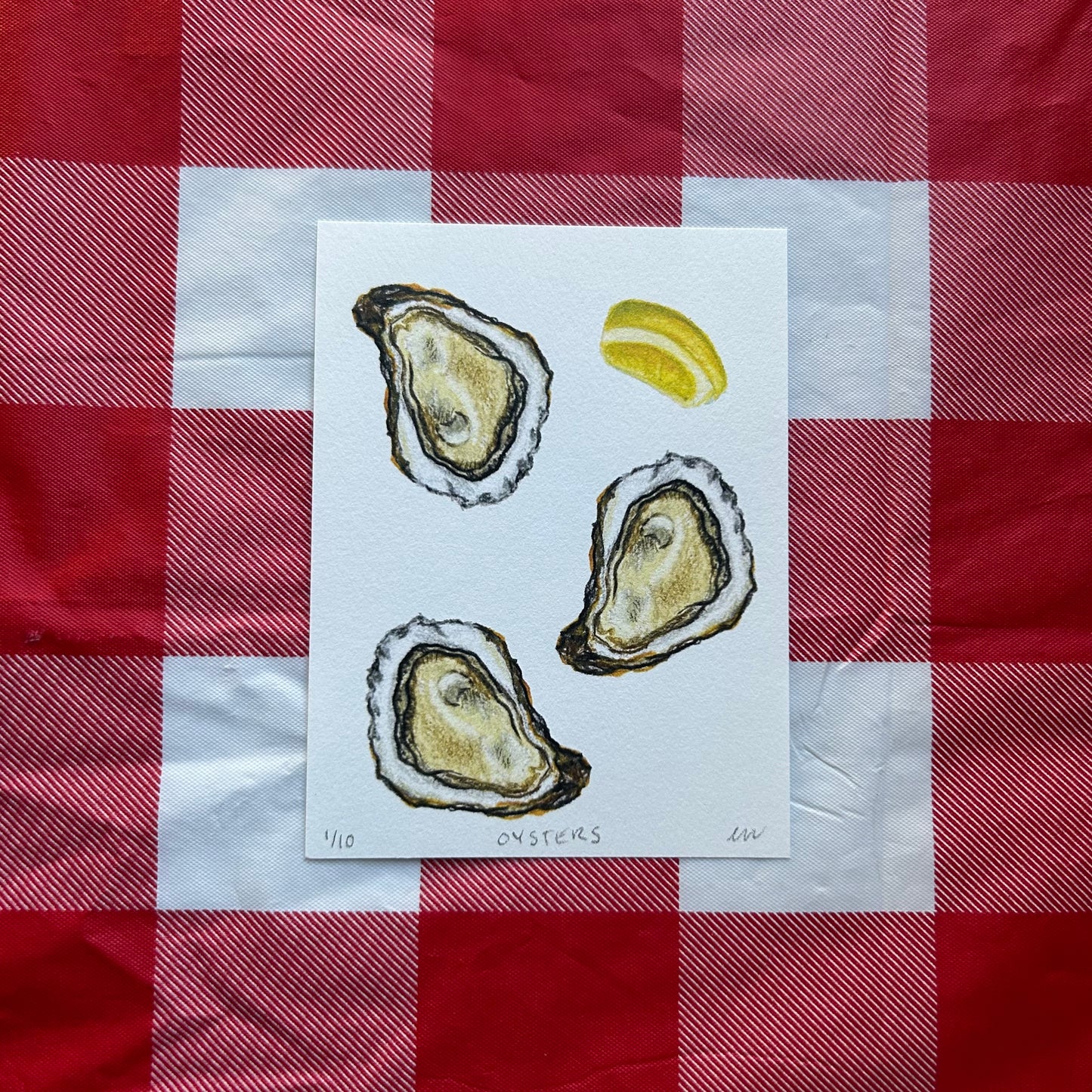 Oysters Print