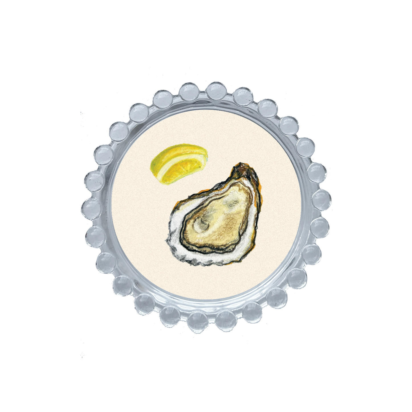 Oyster & Lemon Trinket Dish