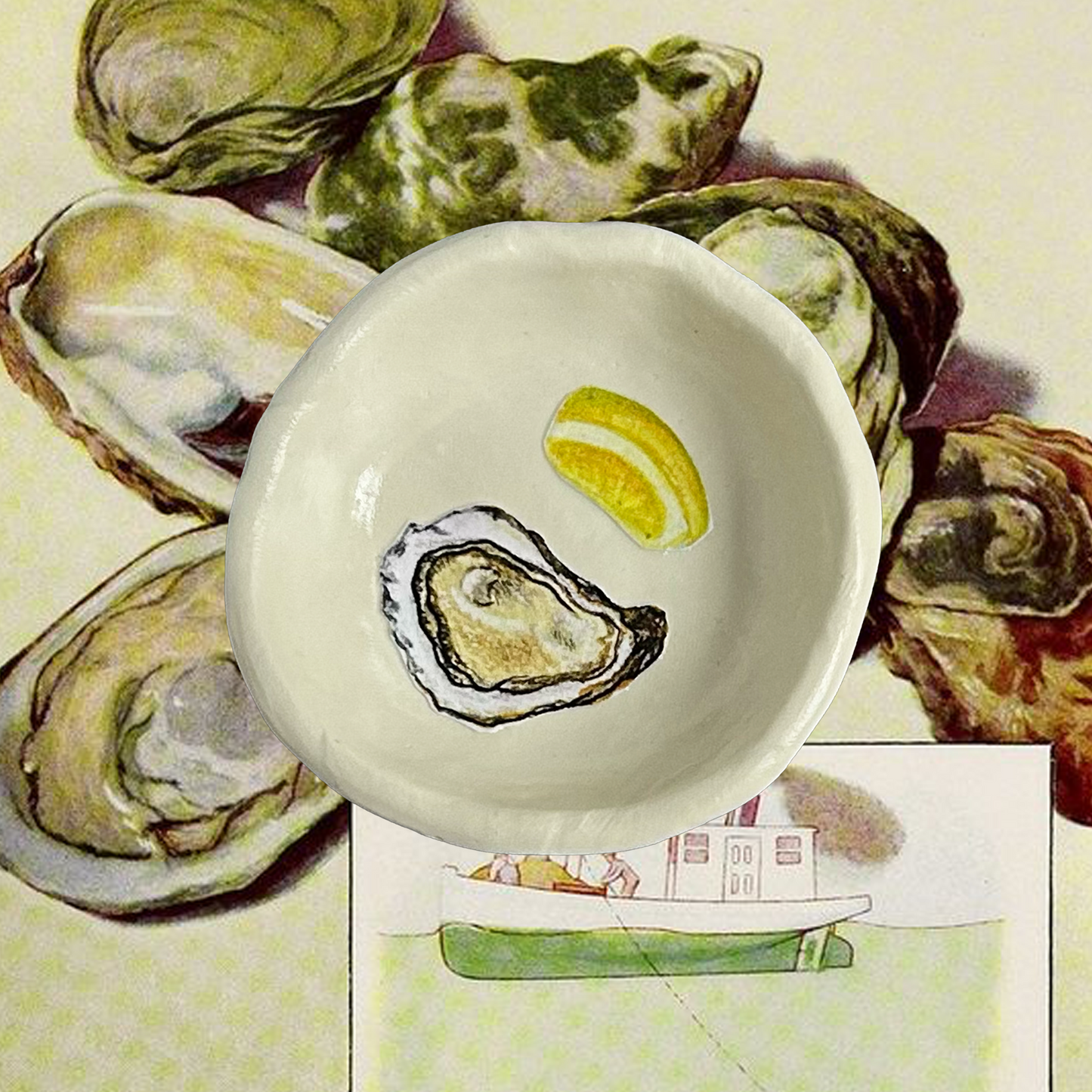 Oyster & Lemon Dish