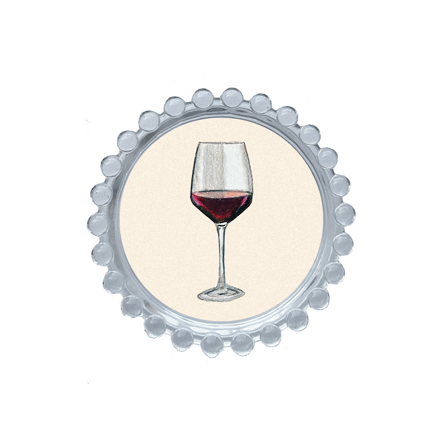 Red Wine Trinket Dish